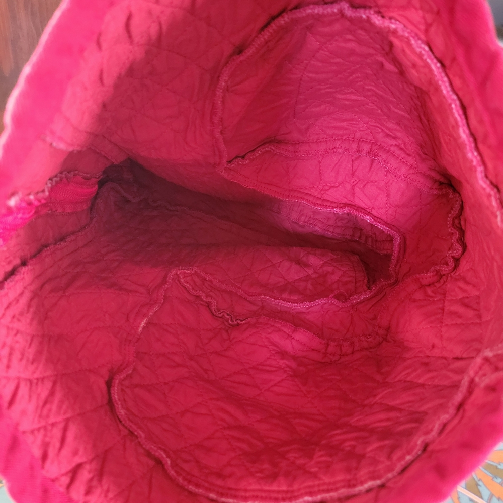 KitchenAid Quilted Red Mixer Cover with Pocket - Picture 3 of 3